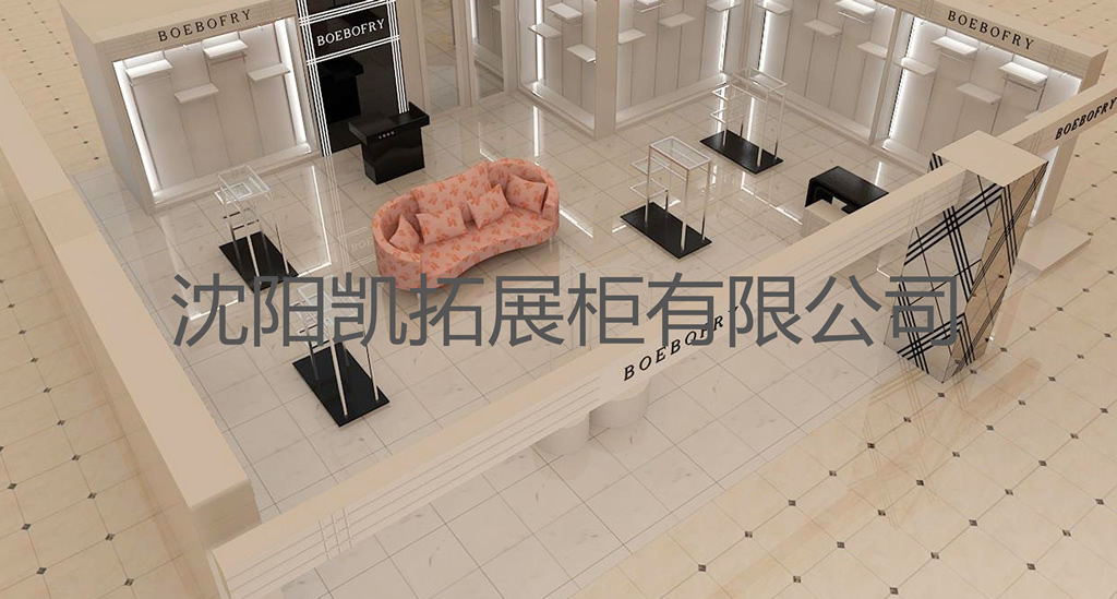 针织内衣店展柜