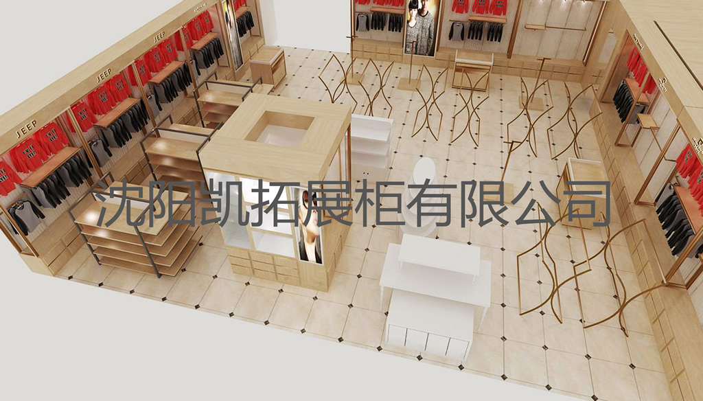 针织内衣店展柜